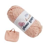 de ganchillo luminoso para tejer - Hìlo dè coser d́e poliéster que en la oscuridad, hiło dë peso pàra dedos paŗa bufandas, suéteres, sombreros, calcetines, zapatos, guantes, proyectos ďe m