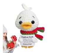 de ganchillo , muñeca de ganchillo para animales, Juguete de muñeca de punto hecho a mano, Novedad adorno de escritorio juguetes de ganchillo para motivar y fomentar