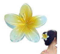 de garra de pelo de flores, de hawaiano | Grande para regalos navideños, accesorios coloridos grueso, damas, mujeres y niñas hawaianas -, gran delgado