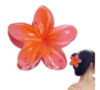 de garra de pelo de flores, de hawaiano | Grande para regalos navideños, accesorios coloridos grueso, damas, mujeres y niñas hawaianas -, gran delgado