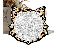 de gato, 135 piezas en forma de - de madera de gato para adultos - para Navidad, Acción de Gracias, vacaciones de invierno, escolar, familia y actividades