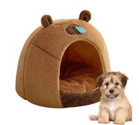 de Gato, Capybara-Shaped Kitten Nest, Small Dog House Indoor, Removable Pet Bed, Insulated House, Comfortable Cat Bed, Cozy Dog Nest, Indoor Pet House, Capybara Pet Bed, Removable Covered