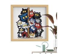 De Gato De Madera Juguete Realista Con Decoración