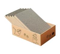 de gato Omkeerbaar Verdikte Kattenkrabber, 5 Verpakkingen En 1 Slijtvaste Cajas de de Kattenkrabber Multifunctionele Voor Het Slijpen Van Klauwen, Oefenen En Beschermen Van Meubel