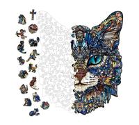 de gato para adultos de Escritorio de Madera con Forma de Gato
