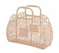 De Gelatina para Niñas - Monedero De Gelatina Retro para Niños De 22x22x7,5 Cm, Canasta De Gellatina Retro Portátil | De Mano Ligera Y Duradera | Jeelly Monedero para Niños Pequeños