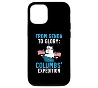 De Génova a la gloria: Expedición de Colón Día de Colón Carcasa para iPhone 12/12 Pro