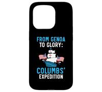De Génova a la gloria: Expedición de Colón Día de Colón Carcasa para iPhone 15 Pro