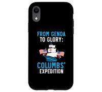 De Génova a la gloria: Expedición de Colón Día de Colón Carcasa para iPhone XR