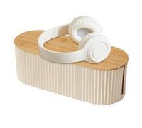 de gestión de Cables - Soporte de Almacenamiento Grande para Cables, de extensión, Corrector | Organizador de Cable Seguro para Guardar Cables, gestión ordenada de Escritorio para