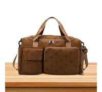 de Gimnasia, Amplia Capacidad Deportiva, Zapatos Compartment Design, Wet and Dry Separation, Oxford Cloth Material, Perfect for Swimming, Yoga, Beach, and Gym for Women, Girls, marrón, Se