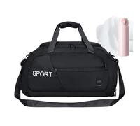 de gimnasio para hombre, de gimnasio de viaje | Bolsas deportivas de ocio, impermeable para hombres, capacidad, con múltiples bolsillos al aire , Negro, se beskrivning, Unisex