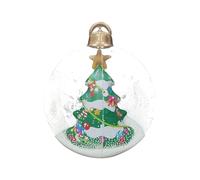 de globos navideños: globos de Navidad inflables, bolas de decoración , exhibición de en interiores y exteriores, decoración llamativa de patio, bolas inflables versátiles que