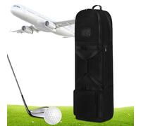 de golf de viaje, porta palos antidesgaste con ruedas integradas - Mochila plegable resistente para hombre, playa, exterior, avión, campo, golf, práctica transporte