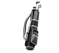 de golf para hombre | de golf ligera | Capacidad de 3 a 9 bastones, plegable, impermeable, con compartimentos para toalla para viajes, entrenamiento, torneos, adultos, maletero