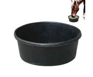 | de goma 4 litros - Contenedor de agua comida exterior para granja, ranch, caballo, perro, gato, gallina, cabra, pequeños animales