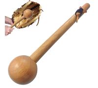 De Guantes De Béisbol - Rompedor De Moldes De Guantes, Juego De Mazo De Forma De Goma | Correa De Envoltura, Entrenador De Madera para Herramientas De Béisbol De Softbol, Kit De Formación De