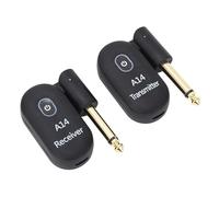 de Guitarra Inalámbrica A14, Receptor Avanzado de Transceptor Eléctrico UHF Tech con Cable USB, Rango de 100 Pies para Teclado de Violín de bajo de Guitarra