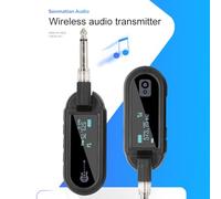 de guitarra inalámbrico Mtlavishy Recibe de transmisor de guitarra recargable Conjunto de receptores con volumen ajustable para un rendimiento sin costuras en la transmisión en