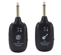 de Guitarra Inalámbrico, Receptor de Transmisor de Guitarra Inalámbrico UHF Receptor de Transmisor Inalámbrico de Audio Recargable, Puerto Micro USB para Guitarra