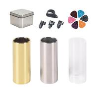 de guitarra, Slide para guitarra | Diapositiva para guitarra eléctrica de 60 mm,Kit de instrumentos musicales ligeros para principiantes, mejora del