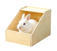de hábitat de madera para animales pequeños | Jaula de conejo para patos, pollos, animales pequeños, hurón, chinchilla, jerbo