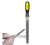 de hacha rectangular de acero - de fresado manual plana en diferentes tamaños, herramienta de moldeo de metal resistente, mango ergonómico, construcción de alta resistencia