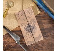 de Harry Potter autorizado por Warner, 1 pieza, Mapa de Hogwarts, Accesorio temático de la película, Material de papel, Adecuado para regalos de Halloween, Juegos , Regalo para fans de Harry Potter