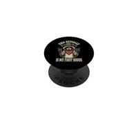 De Hecho, Este es mi Primer Fan de Rodeo Funny Cowboy PopSockets PopGrip Adhesivo