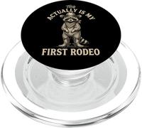 De Hecho, Este es mi Primer Fan de Rodeo Funny Cowboy PopSockets PopGrip para MagSafe