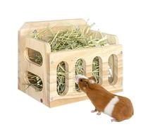De Heno - Madera | Soporte para Heno | Estante Hay1 | Estante De Alimentación De Madera Duradero para Animales Pequeños Conejos Conejillos De Indias Hámsters Y Ganado Almacenamiento Re