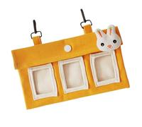 De Heno para Chinchilla,Bolsa De Comida De Hierba para Mascotas Pequeñas - Saco De Heno De Lona para Conejos, Hámsteres y Cobayas Accesorio para Jaulas