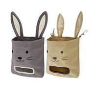 de heno para Conejos: portátil para Animales, Almacenamiento en Jaula Colgante, dispensador de Pesebre de | Hámsters Chinchillas Mascotas pequeñas, Uso en Interiores y Exteriores S