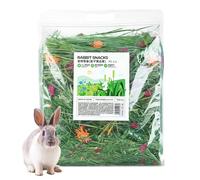 de heno para conejos, ropa de cama de heno de hierba natural, comida para mascotas para salud digestiva, suave y cómoda, cama masticable segura para hámsteres, chinchillas, jerbos, cobayas