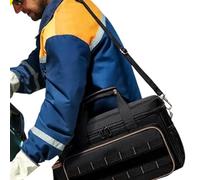 de Herramientas,Cinturón Organizador de Gran Capacidad - Organizadora Portatil Con Compartimentos - Para Electricista Mecánico Carpintero Trabajo de Construcción