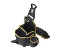de herramientas de electricista, s de cinturón de herramientas - de electricista impermeable - Organizador de utensilios portátiles, bolsillo de equipos de servicio pesado para redactores, construcció