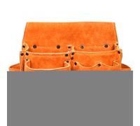 De Herramientas Para Electricista - Compartimentos De Almacenamiento Multifuncionales, Construcción De Cuero Robusta, Asa De Transporte Portátil, Diseño Organizacional Compacta | Para