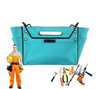 De Herramientas Para Escalera Telescópica - Carrito Colgante De Tela | Organizador De Herramientas Impermeable Con Múltiples Bolsillos | Ideal Para Trabajos De Escaleras, Mantenimiento, Pintura,