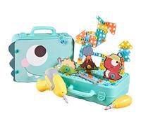 de Herramientas para, Juguetes para taladros y Tornillos para niños pequeños | Juego de Herramientas para niños pequeños, Juguete | Herramienta de simulación de Tornillos