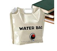 de hidratación plegable, jarra de agua para senderismo, depósito portátil de 8.5 L con boquilla controlada, accesorio de almacenamiento resistente al aire libre con diseño compacto, suministro