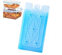 de hielo para enfriador - Paquete refrigerante reutilizable para conservación | PE con gel precargado de enfriamiento rápido, acumulador de frío portátil para camping Pique Nique Oficina de