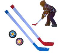 De Hockey sobre Hielo | Juego De Hockey De Calle Para Jóvenes | Palos De Hockey sobre Hielo Profesionales Equipo De Educación Física Juguetes Al Aire Libre, Incluye 2 Arandelas