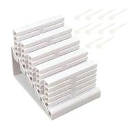 de hojas de uñas - Organizador transparente de capas, marco multicompartimento con tapa, acrílico de alta transparencia, sello antipolvo, estuche de almacenamiento para técnicos, , Se