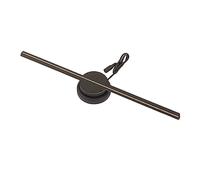 de Holograma 3D Control Remoto 400x400 Mm Control de Aplicación 224LED 100-240V Ventilador de Holograma 3D para Sala de Exposición (Enchufe de la UE)