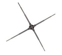 de Holograma, Proyección de Pantalla Móvil con Pantalla Publicitaria 3D con Cable de Alimentación para KTV (Enchufe Europeo 100-245 V)