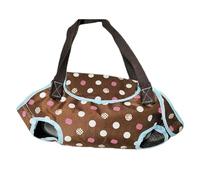 de Hombro para Mascotas, de Transporte para Perros con diseño de Suave y | Transportador de Mascotas con Lados para Perros pequeños, Gatos, Cachorros, Gatitos, café, M