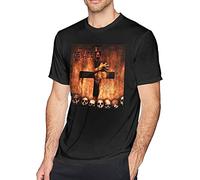 De-Icide The Stench of Redemption Mans Classic Breathable T Shirt Casual Round Neck Easy tee Hip Hop Tunics Black (X-Large)