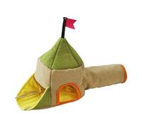 de jaula de algodón lavable de entradas, para interiores y exteriores, con función de participación social, para jaula, hurón, chinchilla, hurón, erizo, descansar, jugar y dormir