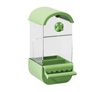 de jaula para loros - Contenedor dispensador de alimentos para gran capacidad, soporte para semillas sin desorden | Diseño transparente de la de alimentación, instrument