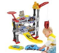 de Juego de Garaje de estacionamiento, Juegos de Coches de Pista | Garajes de Juguetes creativos,Cooperativa Educativa Juguetes Infantiles para Niños Niñas Cumpleaños Navidad Año Nuevo Pascua